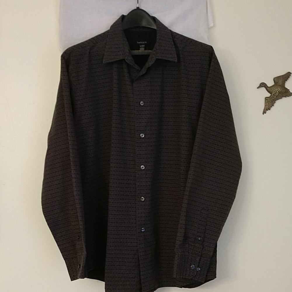 Men's  Van Heusen Long Sleeve Shirt 17 17 1/2